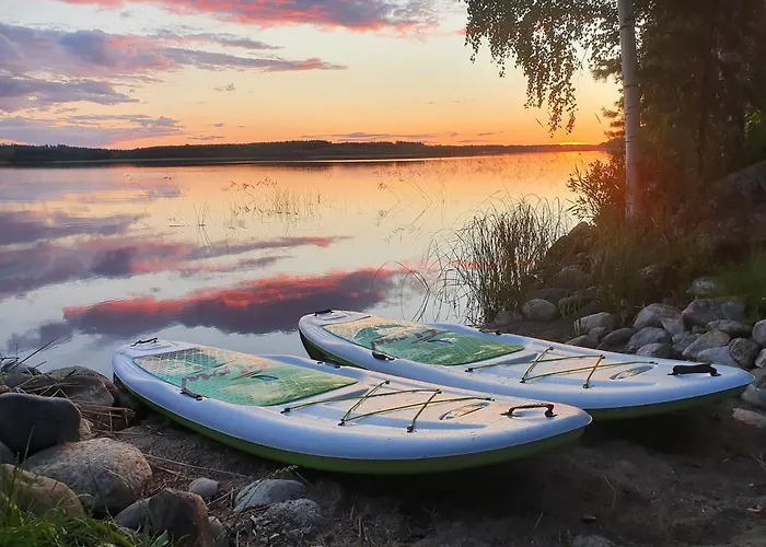 Hidden Island Laukanharju Glamping خيمة فخمة *